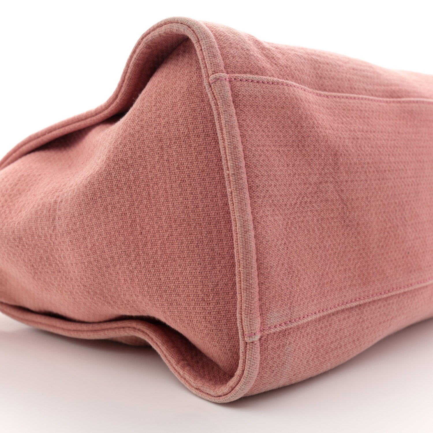 Chanel Canvas Medium Deauville Tote Red 9 of 14