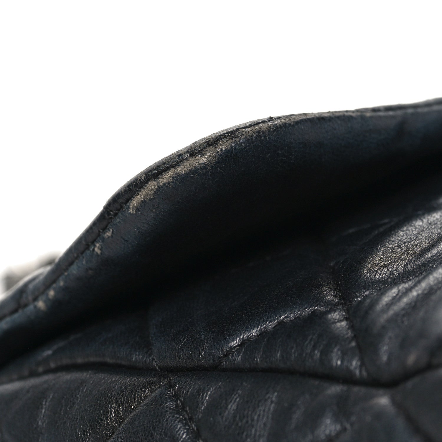Chanel Lambskin Quilted Jumbo Single Flap Black 13 of 13