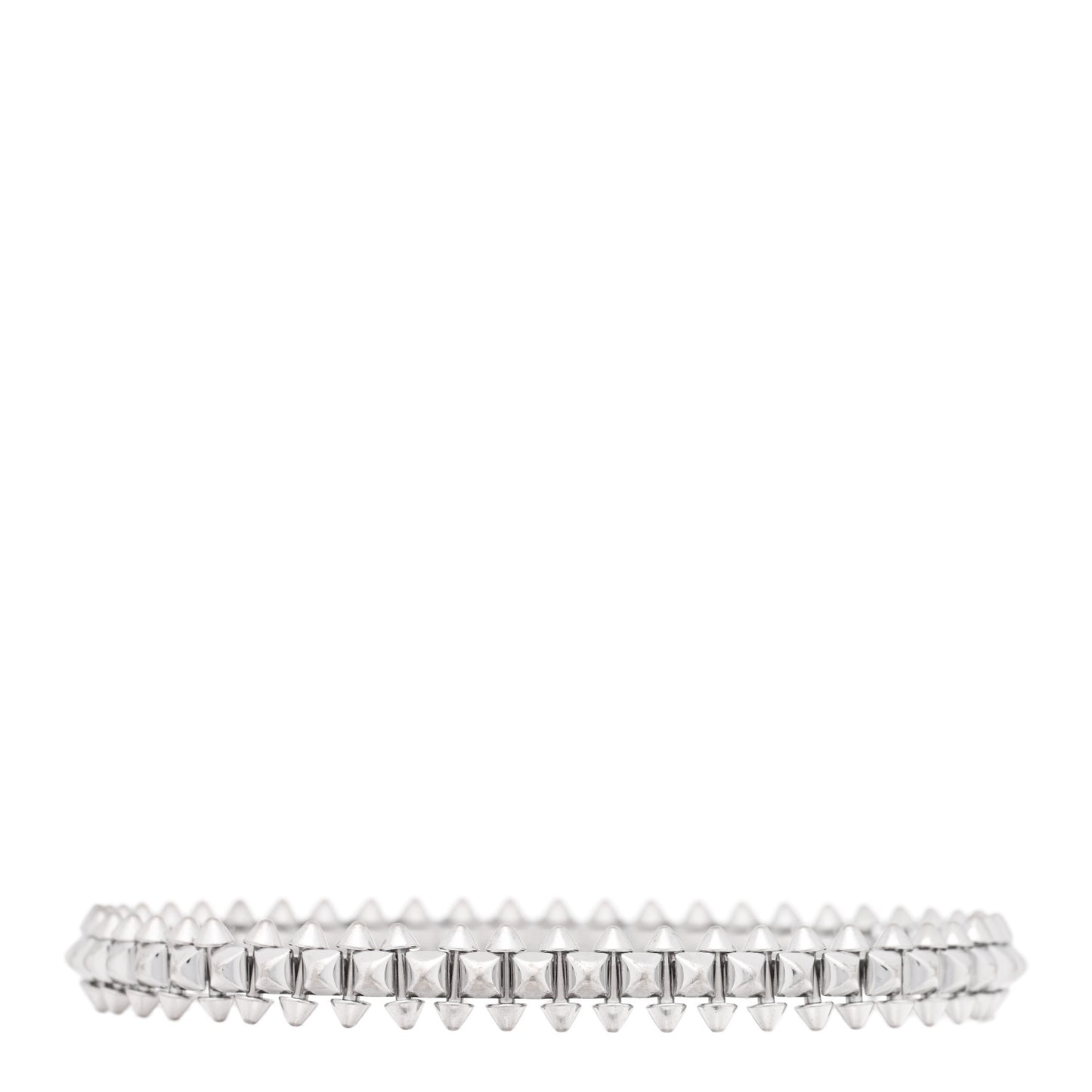18K White Gold Medium Clash De Cartier Bracelet 18