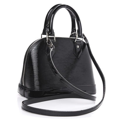 Louis Vuitton Epi Electric Alma BB Black 4 of 10