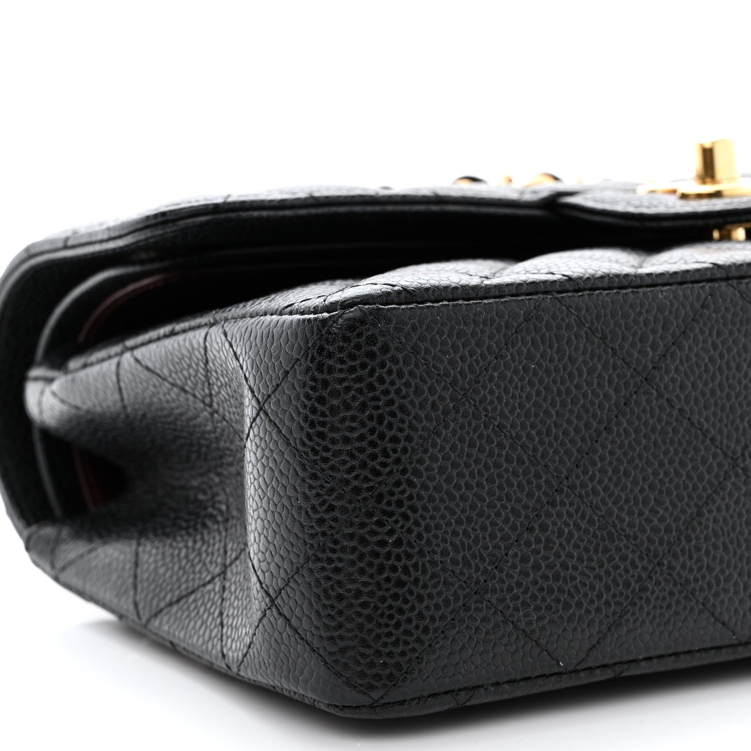Chanel Caviar Quilted Small Double Flap Black 9 of 13