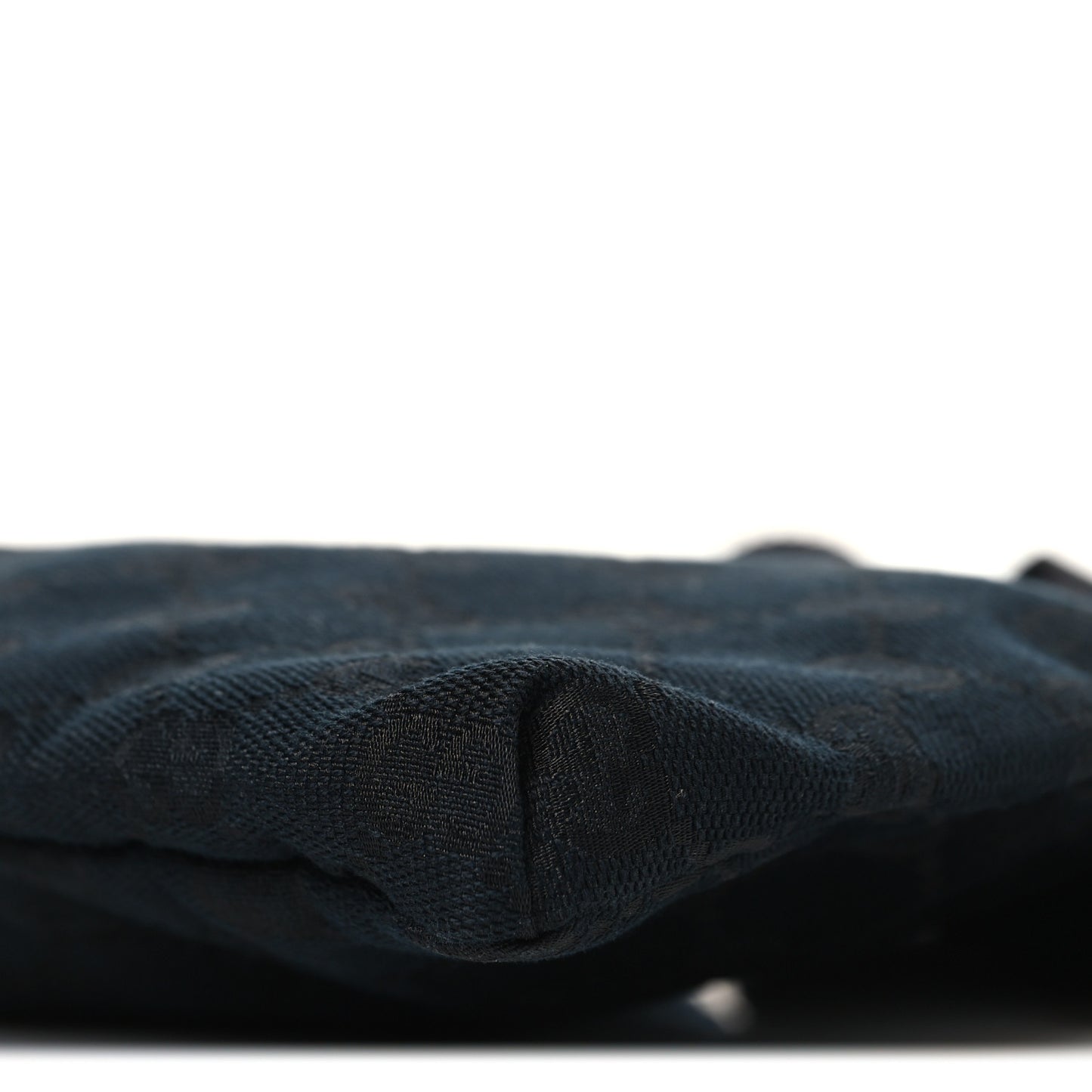 GG Monogram Double Pocket Belt Bag Black