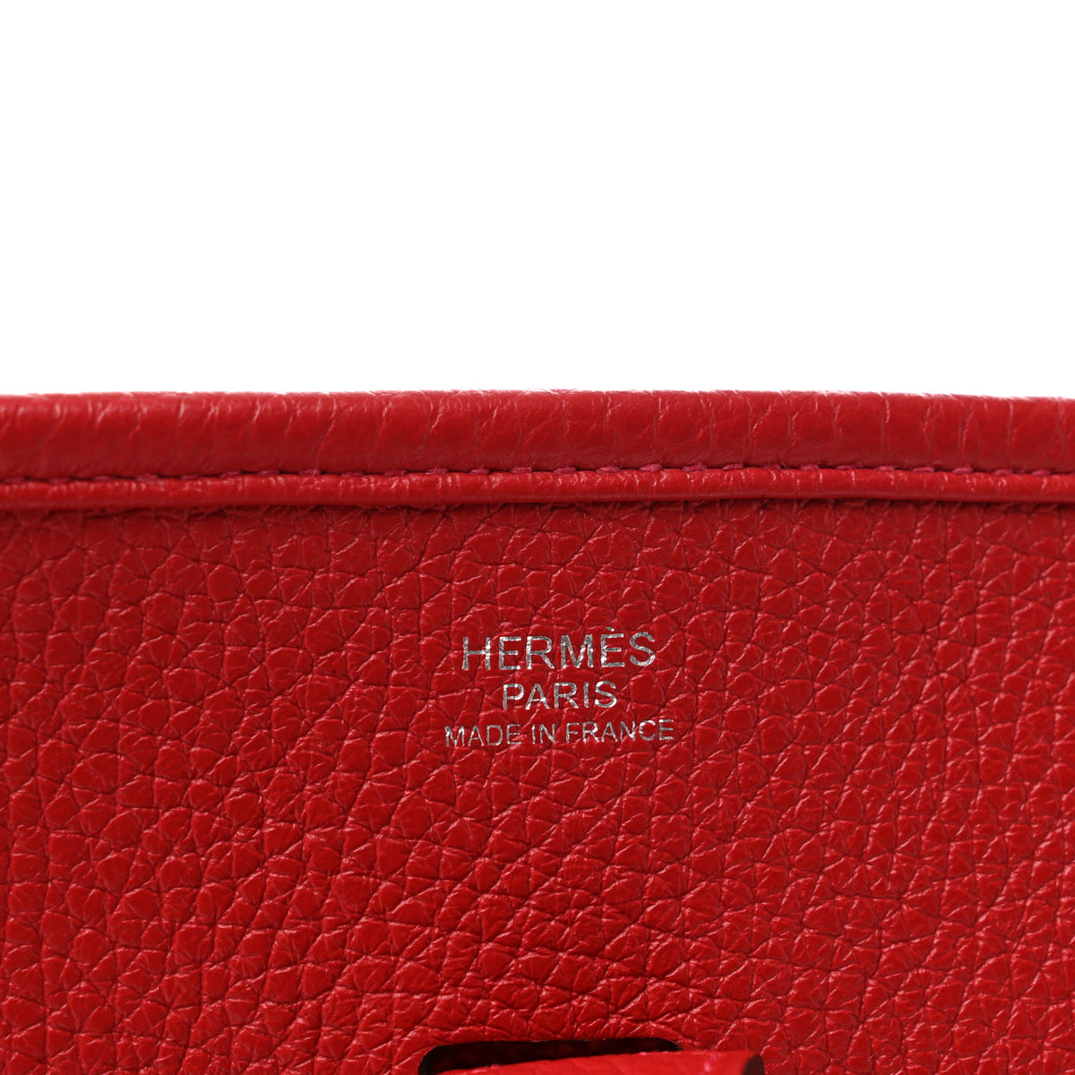 Taurillon Clemence Amazone Evelyne III PM Rouge Casaque