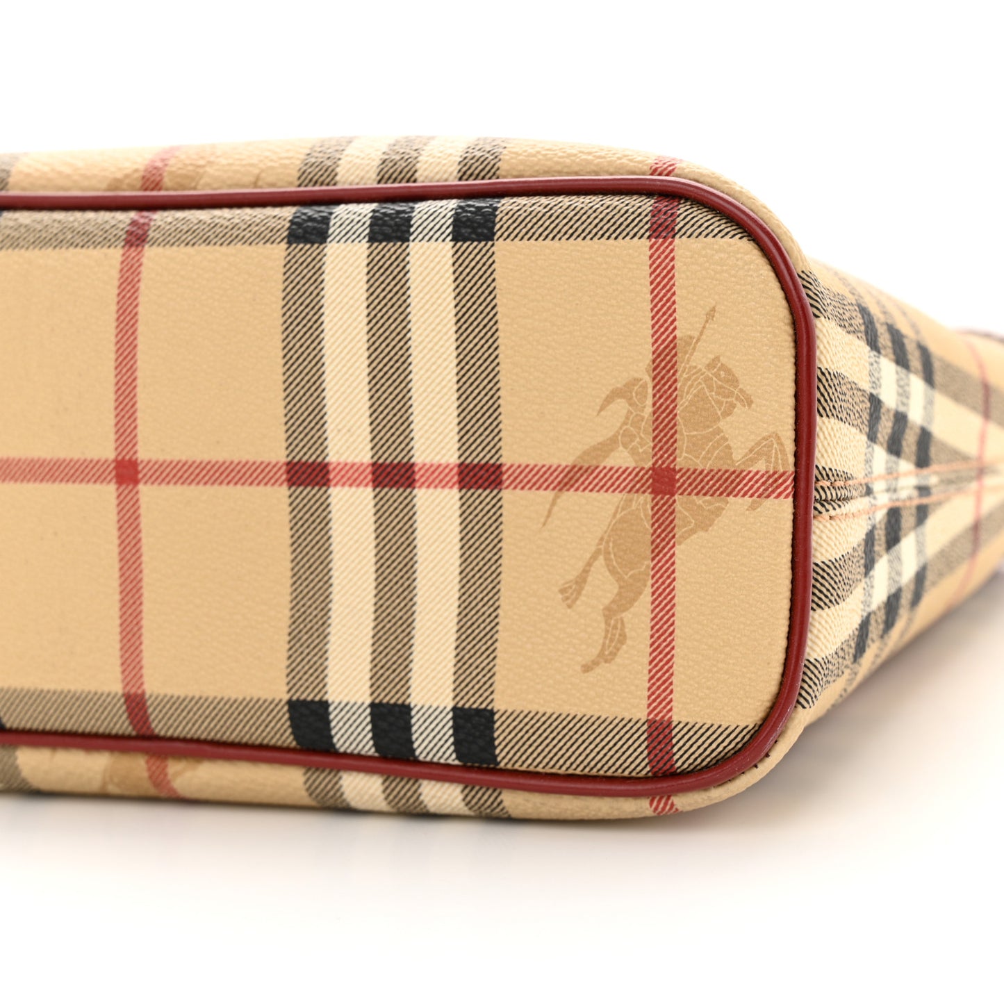 Haymarket Check Shoulder Bag Red