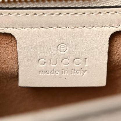 Gucci Calfskin Small Sylvie Shoulder Bag Off White 6 of 11