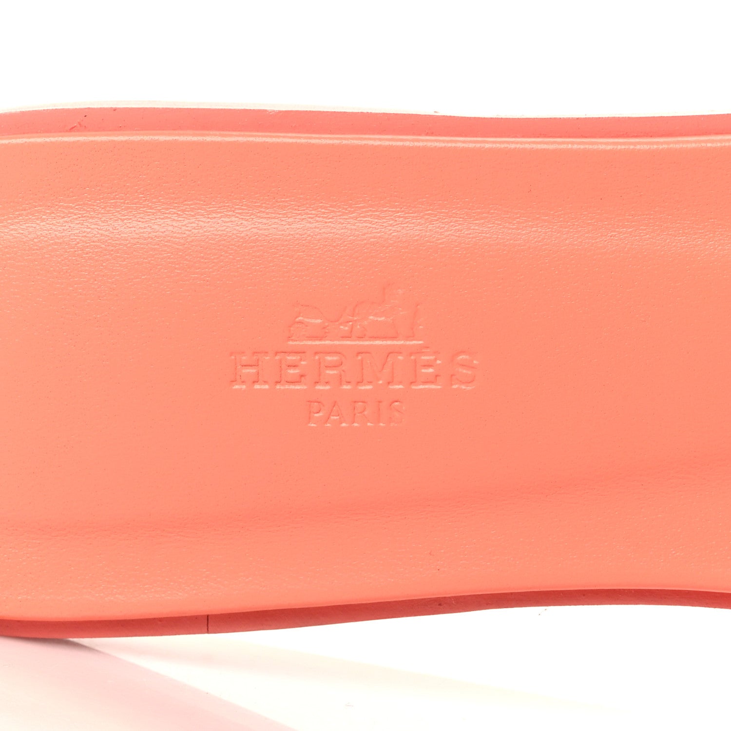 Hermes Epsom Oran Sandals 40 Orange Joey 7 of 9