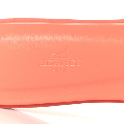 Hermes Epsom Oran Sandals 40 Orange Joey 7 of 9