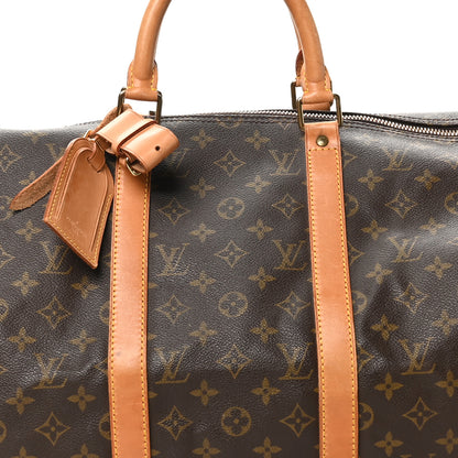 Louis Vuitton Monogram Keepall Bandouliere 50 7 of 13