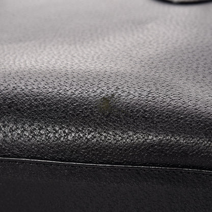 Gucci Calfskin Bamboo Top Handle Tote Black 12 of 18