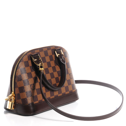 Louis Vuitton Damier Ebene Alma BB 3 of 8