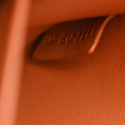 Celine Canvas Calfskin Triomphe Shoulder Bag Tan 8 of 12