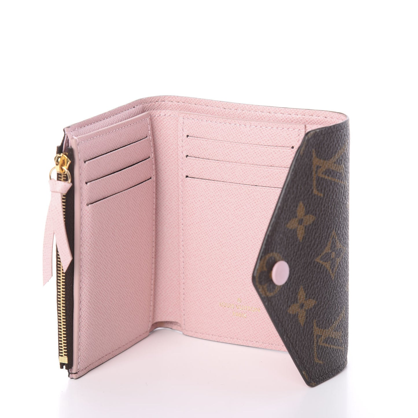 Monogram Victorine Wallet Rose Ballerine