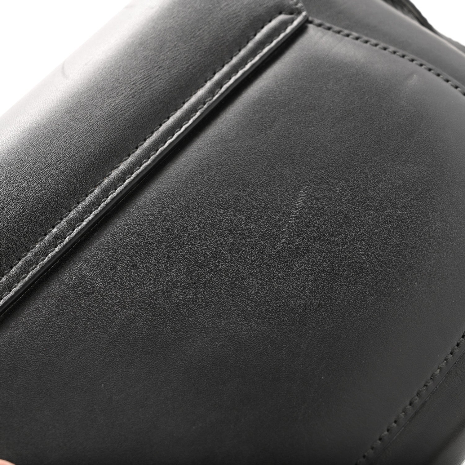 Gucci Charisma Calfskin Gucci Embossed Shoulder Flap Bag Black 14 of 14