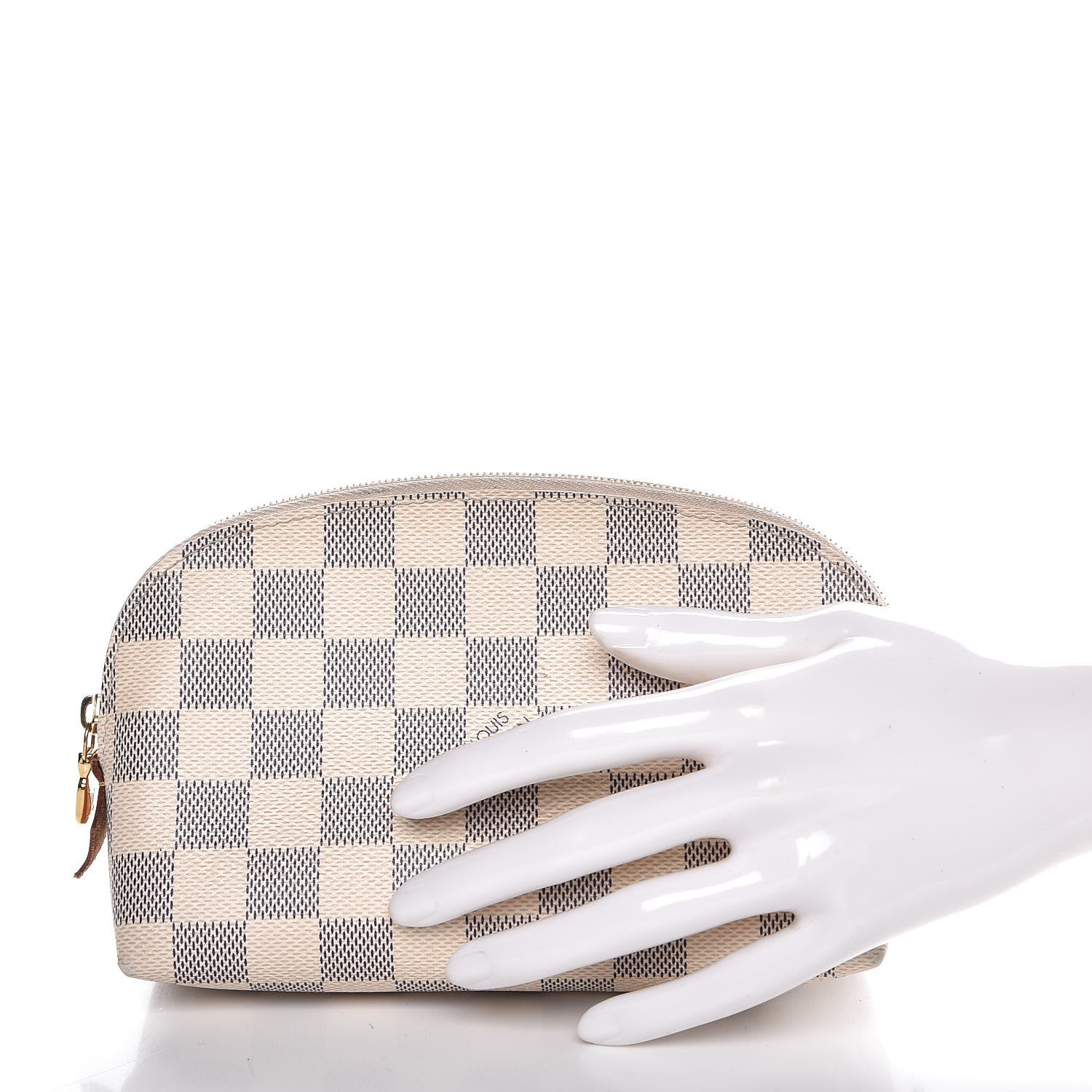 Louis Vuitton Damier Azur Cosmetic Pouch 2 of 10