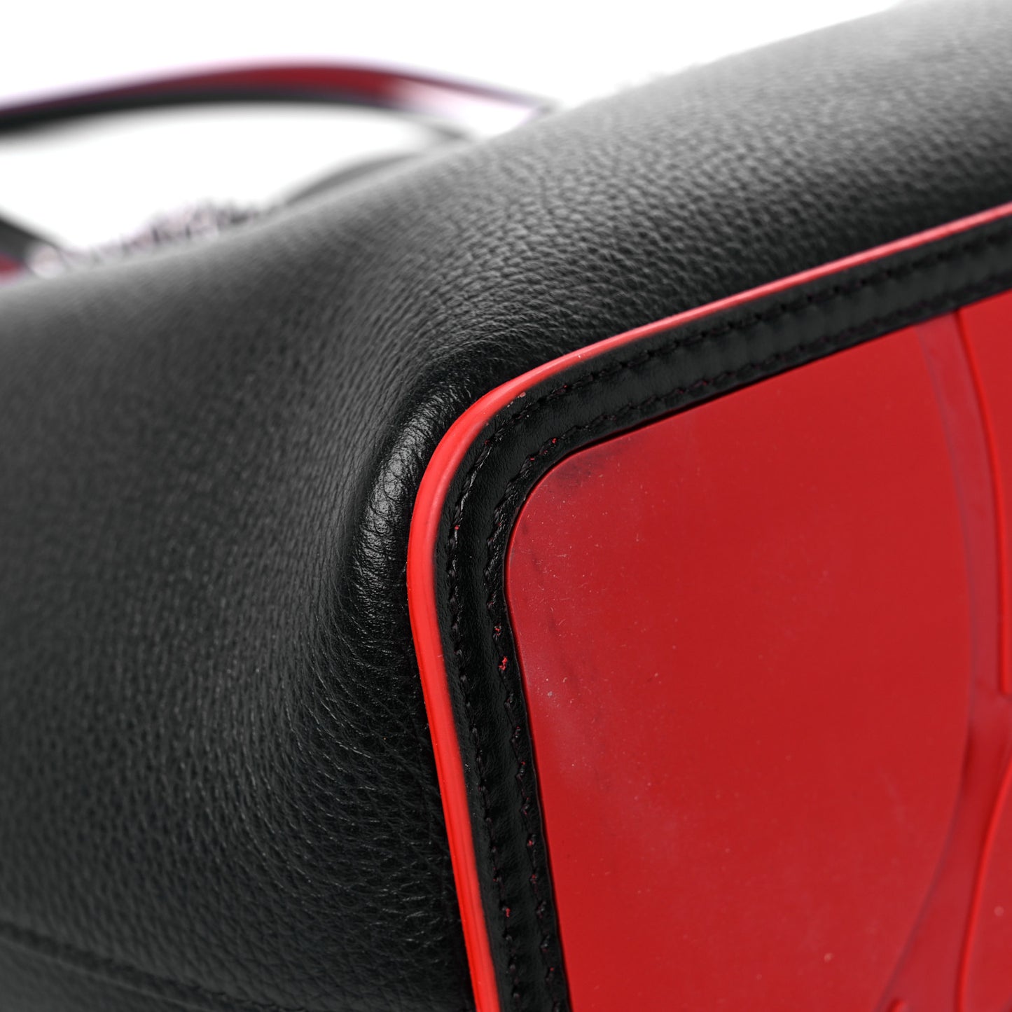 Calfskin Spikes East West Cabata Tote Black