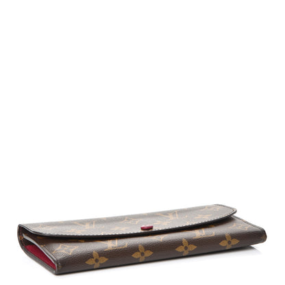 Louis Vuitton Monogram Emilie Wallet Fuchsia 4 of 8