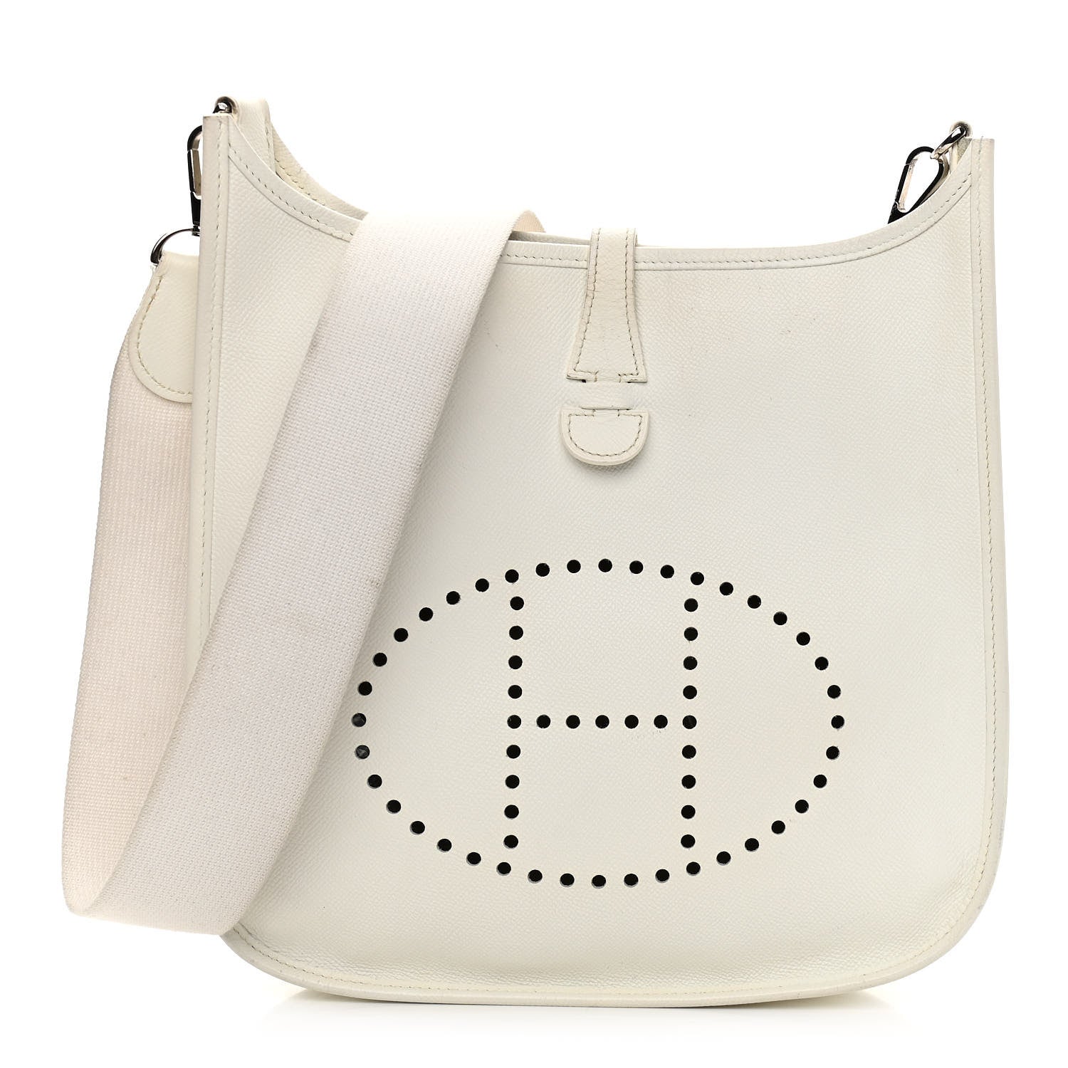 Hermes Epsom Evelyne II PM White 1 of 20