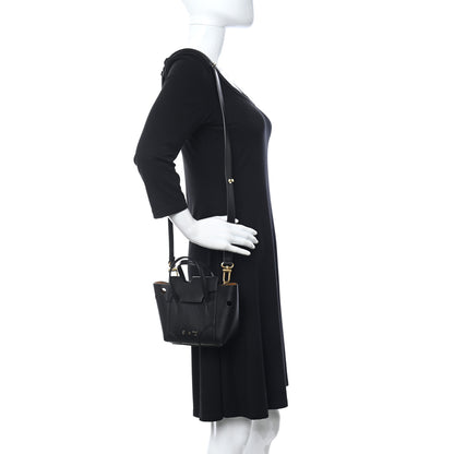 Off-White OFF WHITE Calfskin Burrow 16 Tote Black 3 of 11