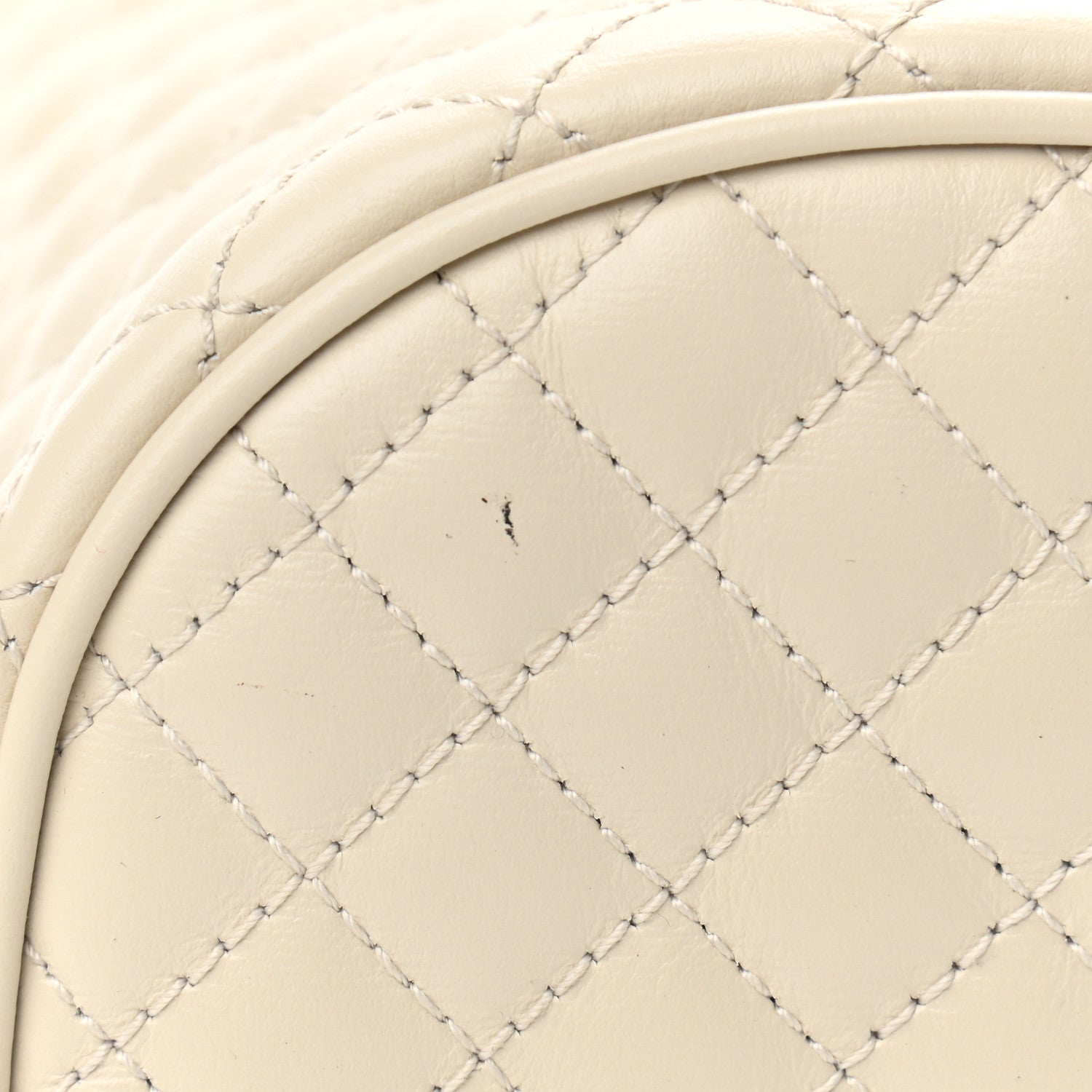 Gucci Calfskin Trapuntata Zumi Belt Bag Off White 11 of 11