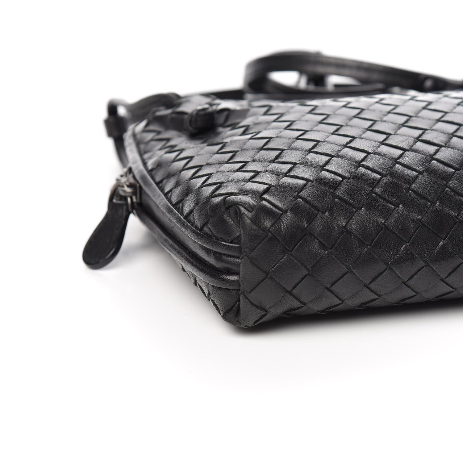 Bottega Veneta Nappa Intrecciato Nodini Crossbody Black 7 of 10