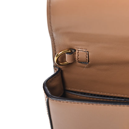 Prada City Calf Cahier Belt Bag Camel Black 7 of 11