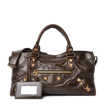 Balenciaga Chevre Giant 21 Gold Hardware Part Time Truffle 1 of 20