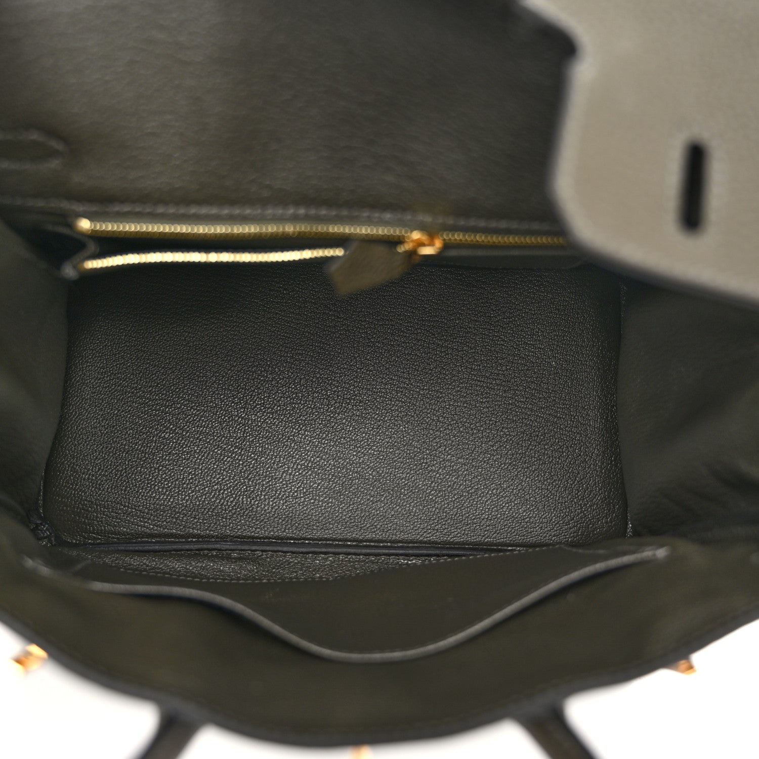 Hermes Togo Birkin 25 Vert De Gris 5 of 11