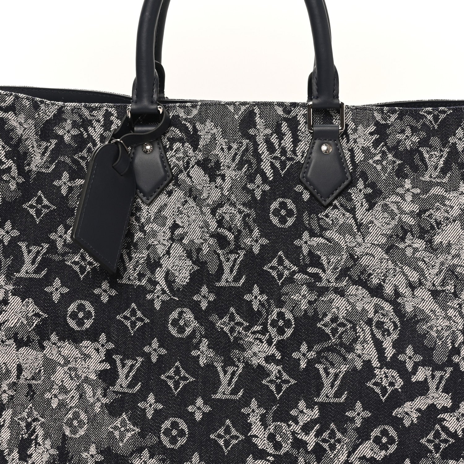 Louis Vuitton Monogram Tapestry Grand Sac Bleu 8 of 10