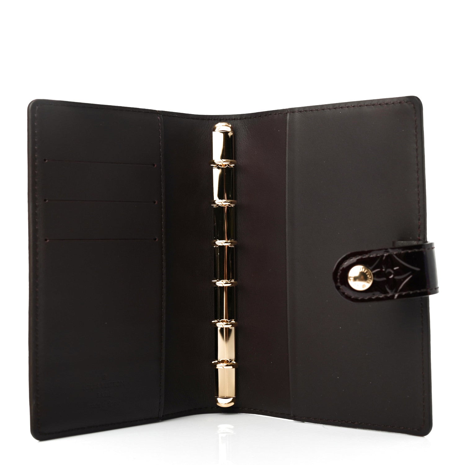 Louis Vuitton Vernis Small Ring Agenda Cover Amarante 4 of 4
