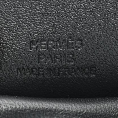 Hermes Milo Lambskin Grigri Rodeo Pegase Horse Bag Charm MM So Black 3 of 4