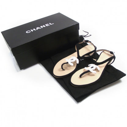 Chanel CC Sandals 36 C 4 of 8