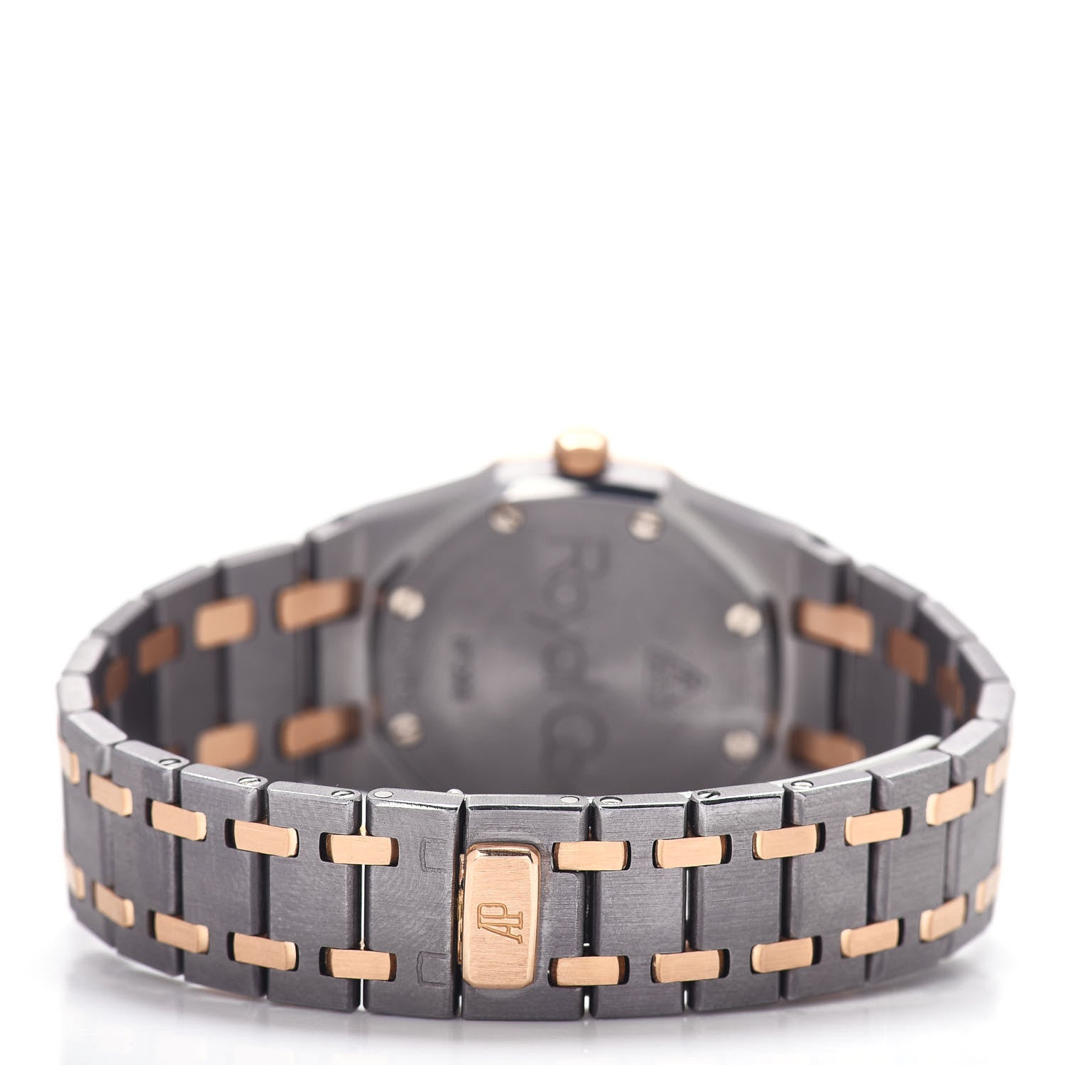 Audemars Piguet Tantalum 18K Rose Gold 30mm Royal Oak Automatic Watch Grey 3 of 5