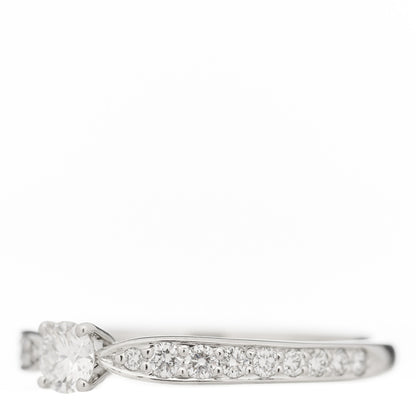 Tiffany Platinum Diamond .18ct Harmony Engagement Ring 51 5.75 3 of 7