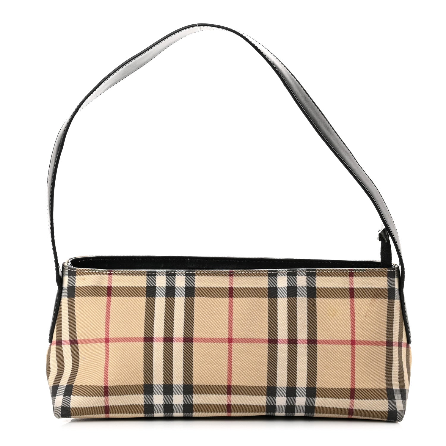 Burberry House Check Small Shoulder Bag Black 1 of 10