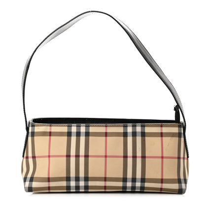 Burberry House Check Small Shoulder Bag Black 1 of 10