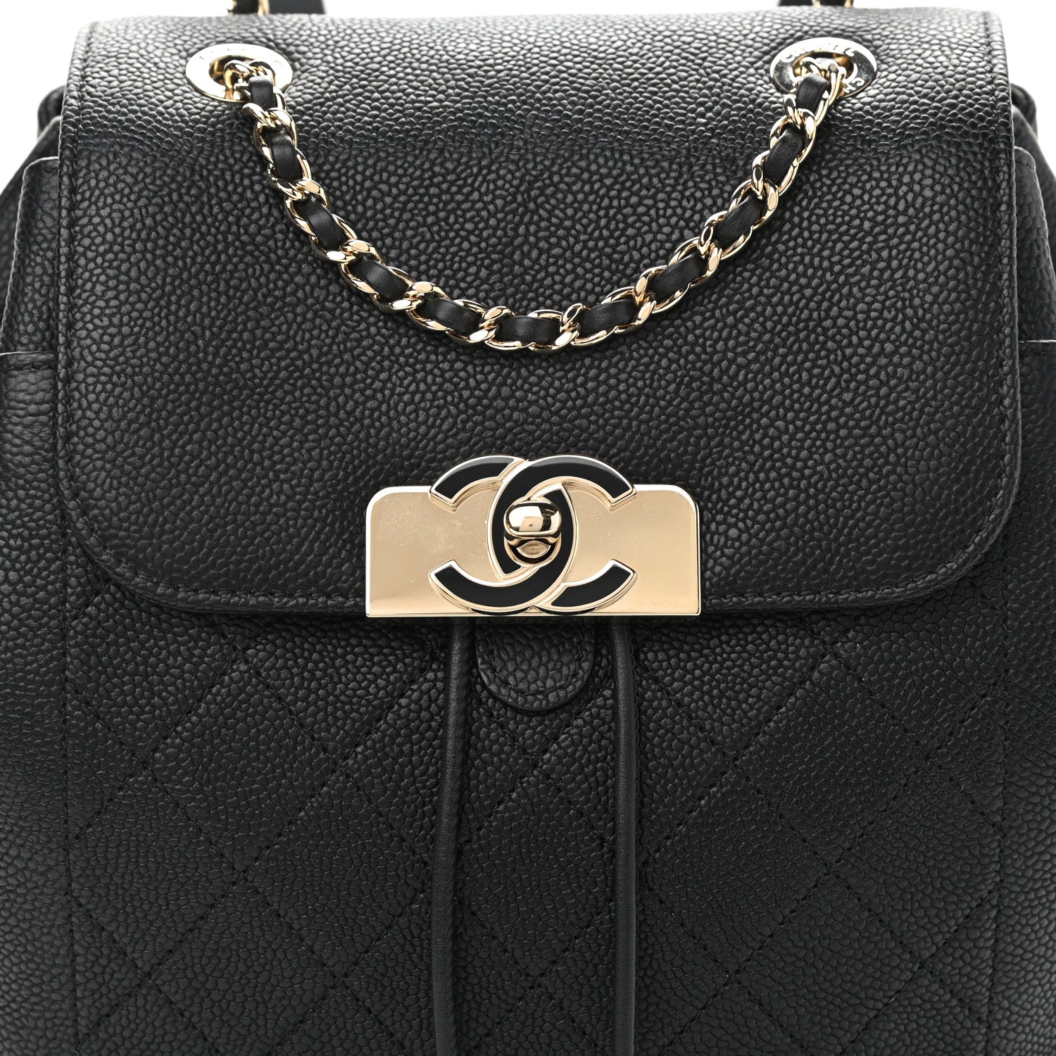 Chanel Caviar Quilted Backpack Black 8 of 10