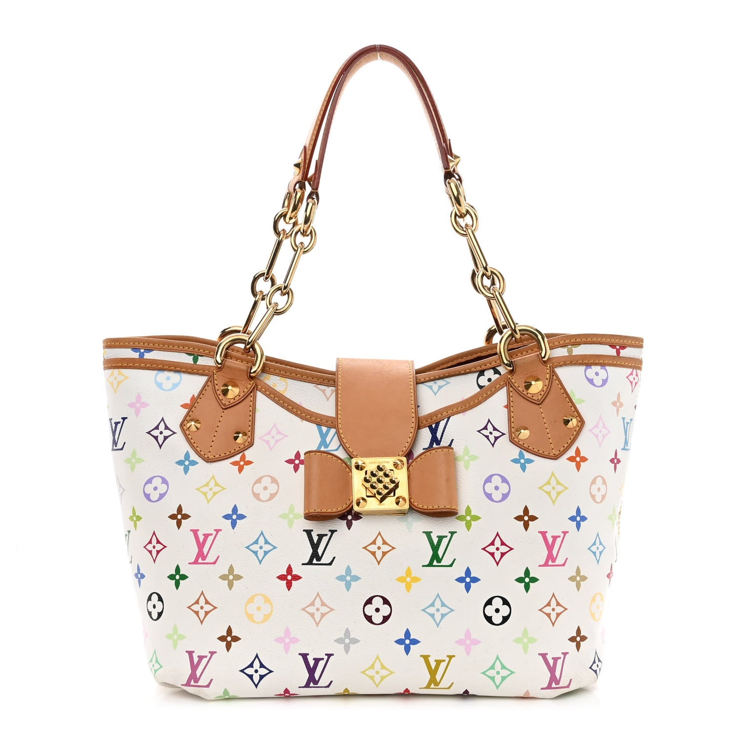 Monogram Multicolor Annie GM White