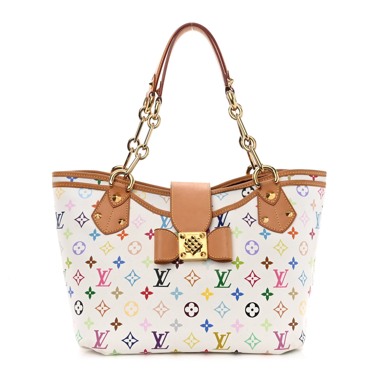 Louis Vuitton Monogram Multicolor Annie GM White 1 of 9