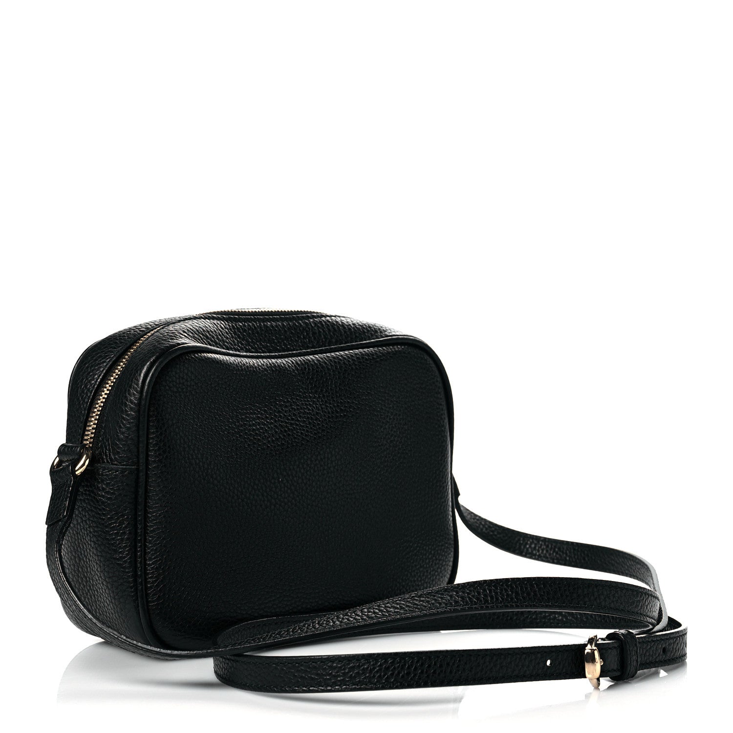 Gucci Pebbled Calfskin Small Soho Disco Bag Black 3 of 12