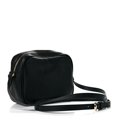 Gucci Pebbled Calfskin Small Soho Disco Bag Black 3 of 12