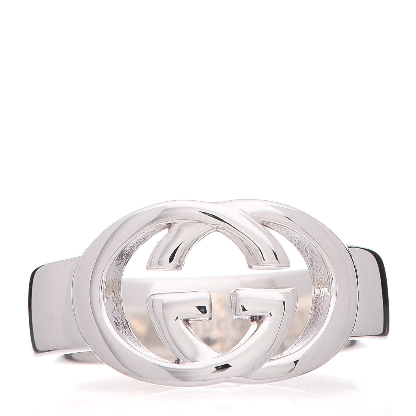 Sterling Silver Interlocking G Ring 52 6