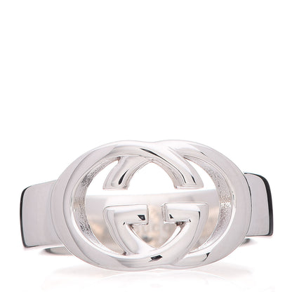 Gucci Sterling Silver Interlocking G Ring 52 6 1 of 6