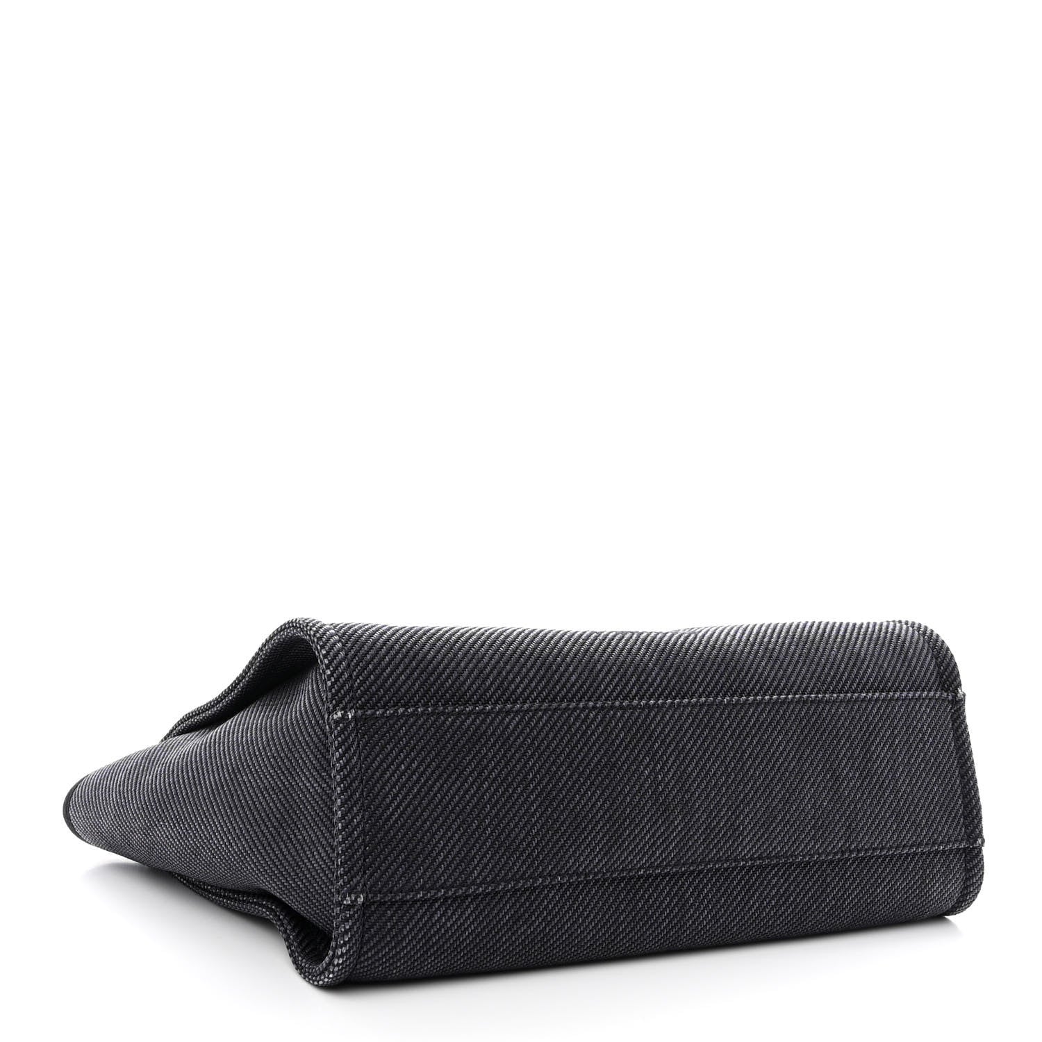 Chanel Mixed Fibers Calfskin Small Deauville Tote Black 4 of 11