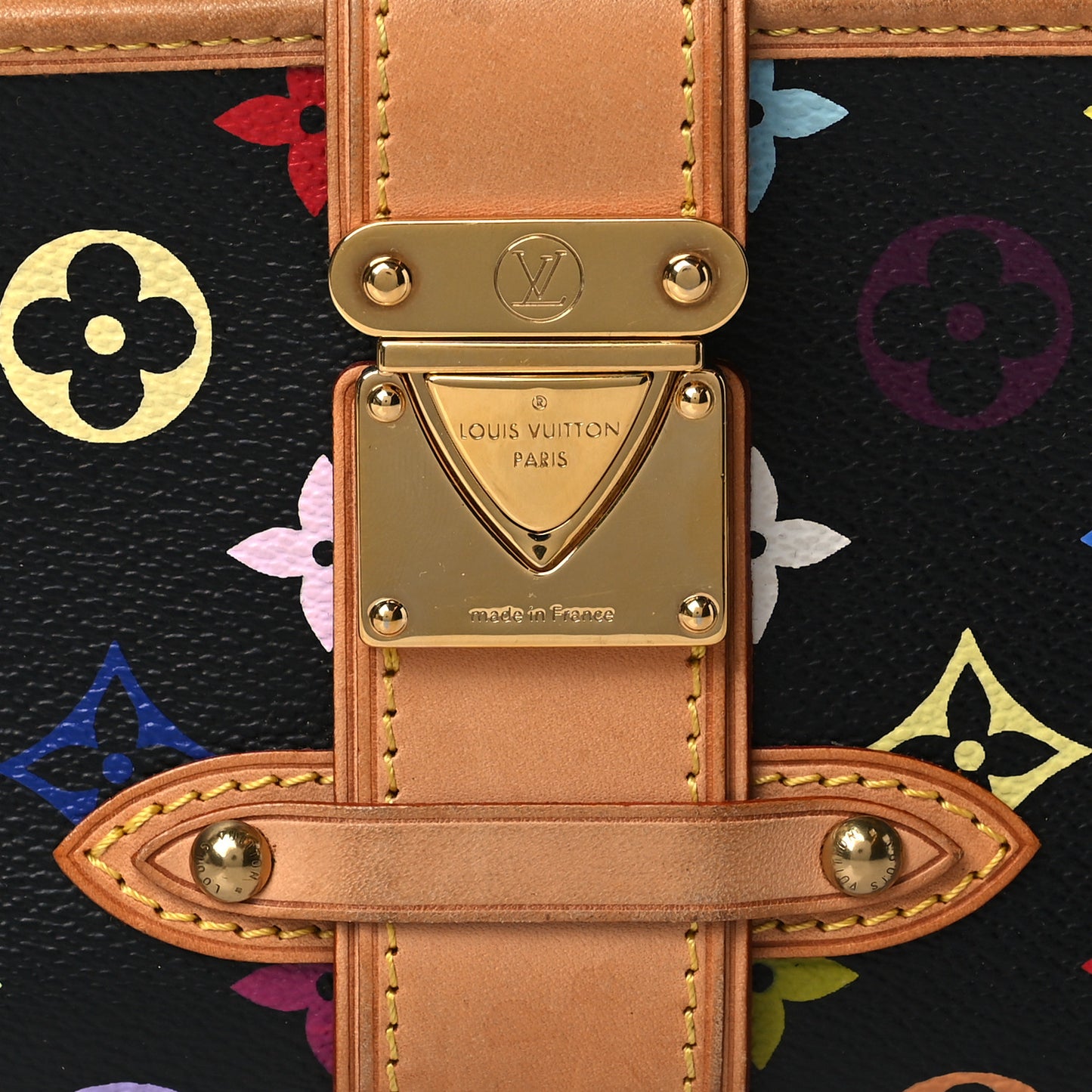 Monogram Multicolor Shirley Black