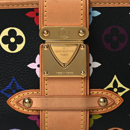 Louis Vuitton Monogram Multicolor Shirley Black 7 of 9