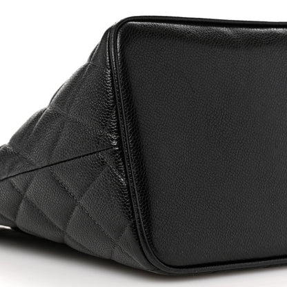 Chanel Caviar Quilted Medallion Tote Black 10 of 13
