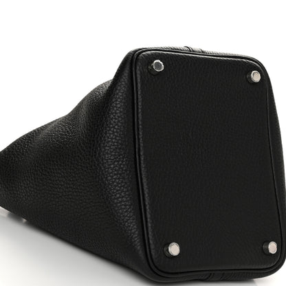Hermes Taurillon Clemence Picotin Lock 18 PM Black 8 of 9