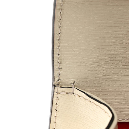 Gucci Textured Calfskin Lunar New Year Small Dionysus Shoulder Bag Mystic White Red 11 of 12