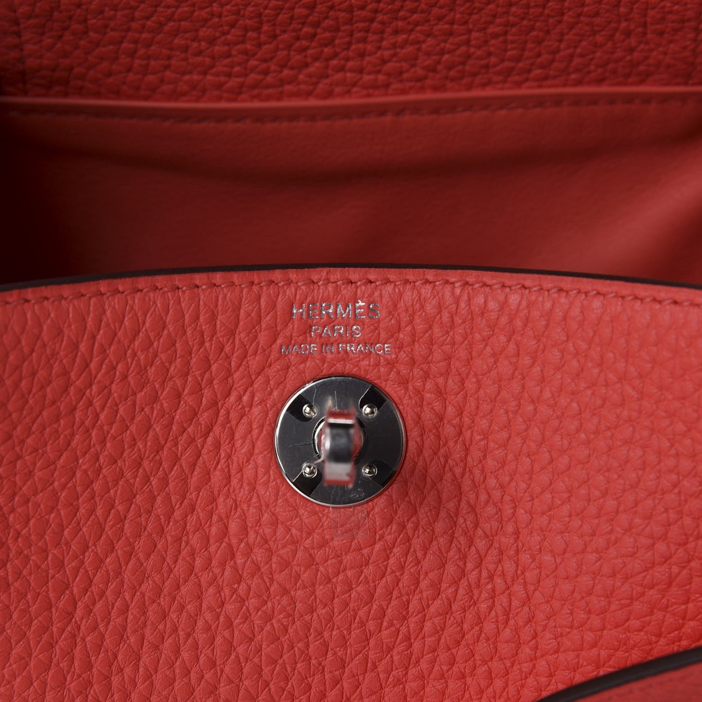 Taurillon Clemence Mini Lindy 20 Rose Texas