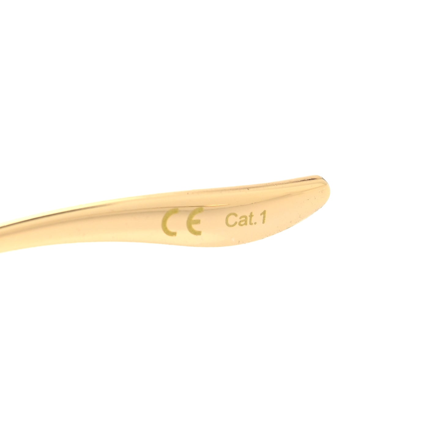 Rimless Sunglasses GG0352S Gold Flash Pink